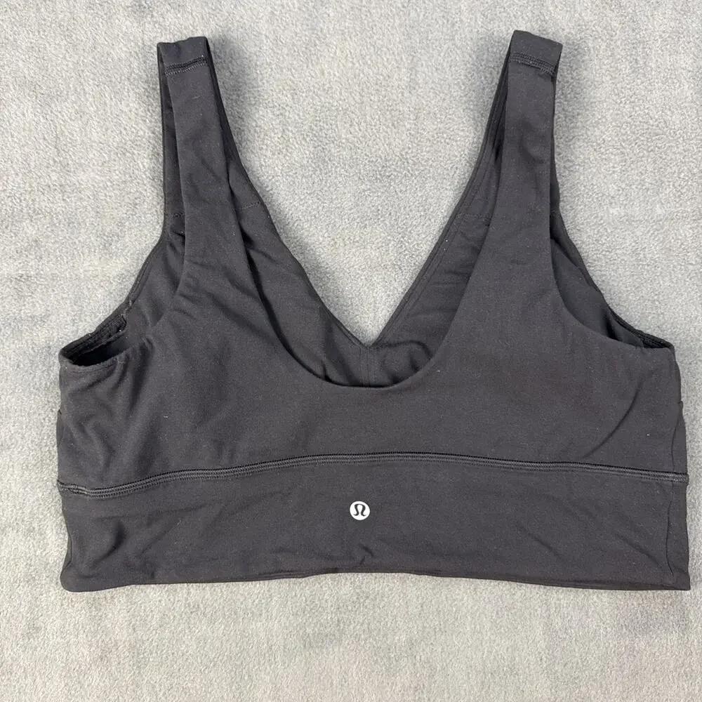 Lululemon X Peloton Align V Neck Bra Light Support XLarge